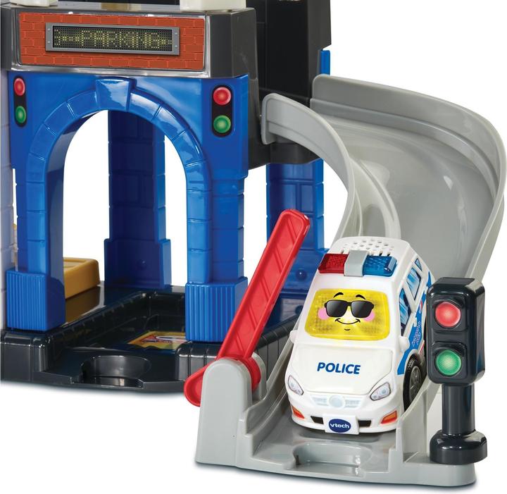 Actual product image VTech Tut Tut Bolides Série Pro - Super poste de police interactif (+ Chris, lieutenant de police)