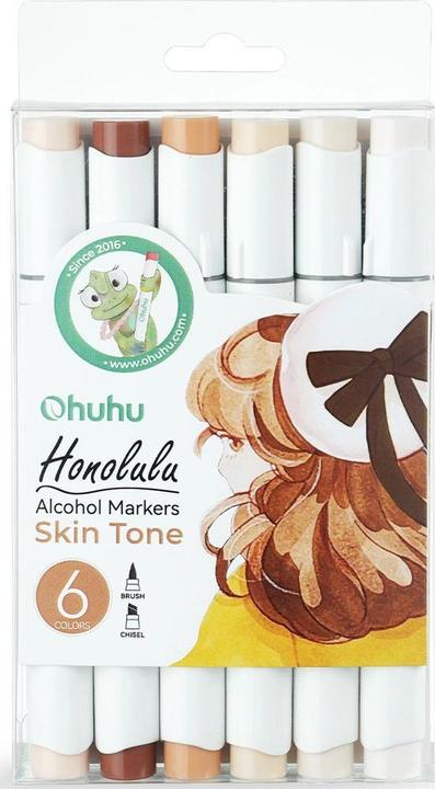 Actual product image Ohuhu Honolulu art marker (Multicoloured, 6 x)