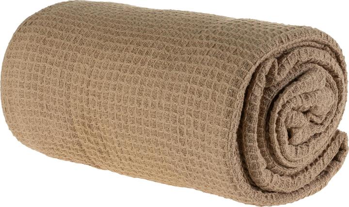 Image du produit Cocon Couverture en coton 150 x 200 cm, taupe (150 x 200 cm)