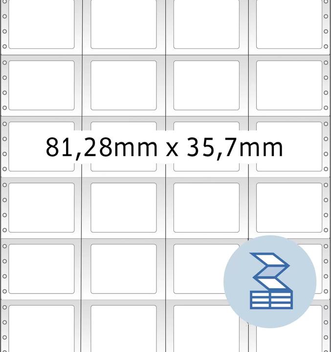 Actual product image Herma Computer labels