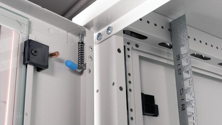 Produktbild Roline 19-Zoll Wandgehäuse Basic Plus 18HE (10.86 HE, 19 Zoll Rack)