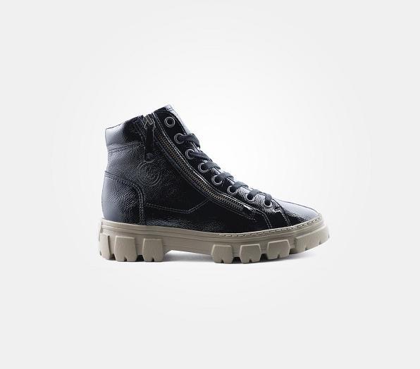 Actual product image Paul Green Knautschlack Black (36)