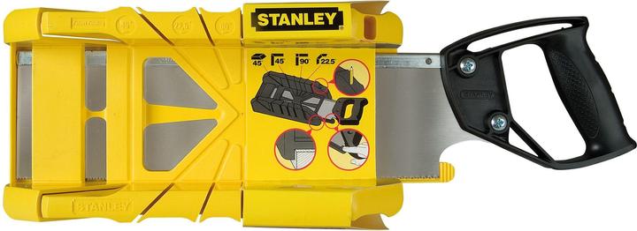 Produktbild Stanley Gehrungslade Kunststoff mit Rückensäge