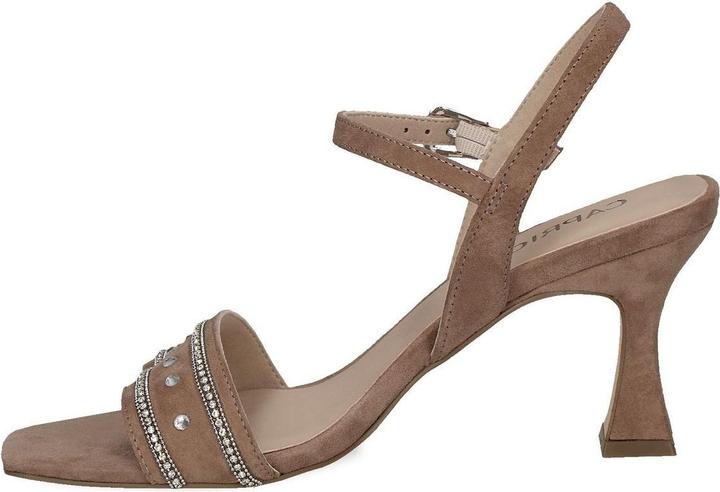 Taupe suede