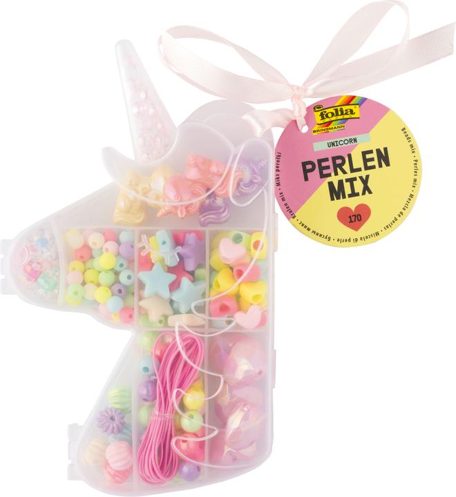 Folia Perlen-Set Unicorn
