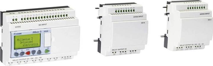 Actual product image Crouzet M3 controller, 26 I/O trans O/P 24Vdc