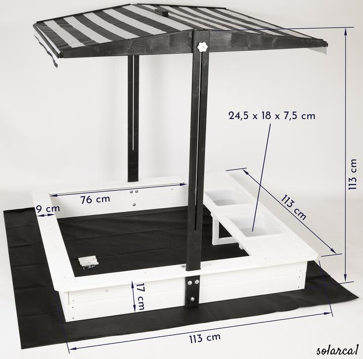 Produktbild Wondermake Solarca1" mit Spielwannen und Abdeckung