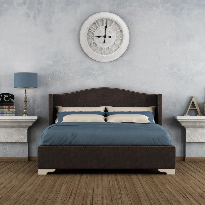 Actual product image Relaxdays XL Wall Clock with Floral Pattern (56 cm)