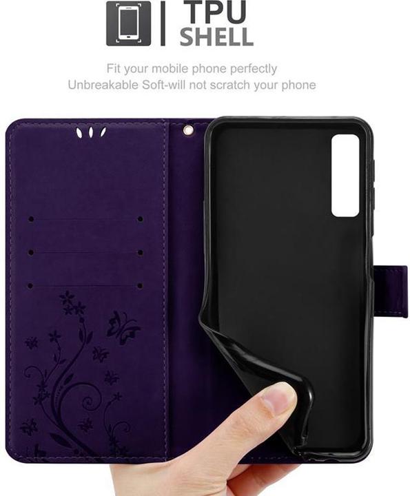 Immagine prodotto Cadorabo Copertina del libro a fiori (Samsung Galaxy A7 (2018))