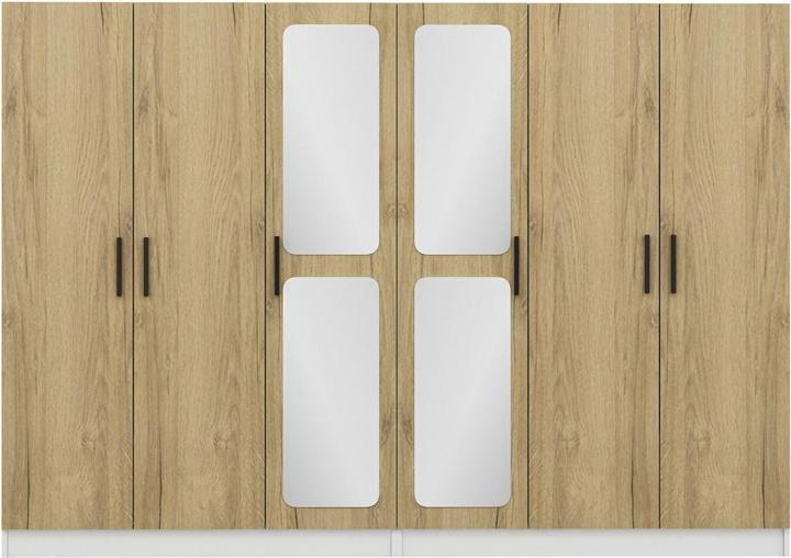 Bianco, Legno di quercia, Specchio