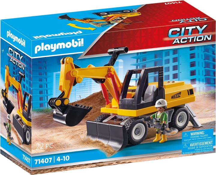 Productafbeelding Playmobil Graafmachine (71407, Playmobil Stad Actie)