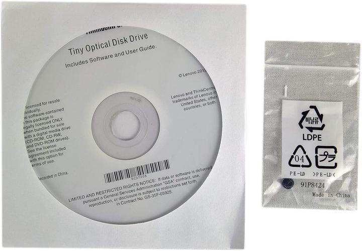 Immagine prodotto Lenovo ThinkCentre Tiny DVD Super Burner (Masterizzatore DVD)