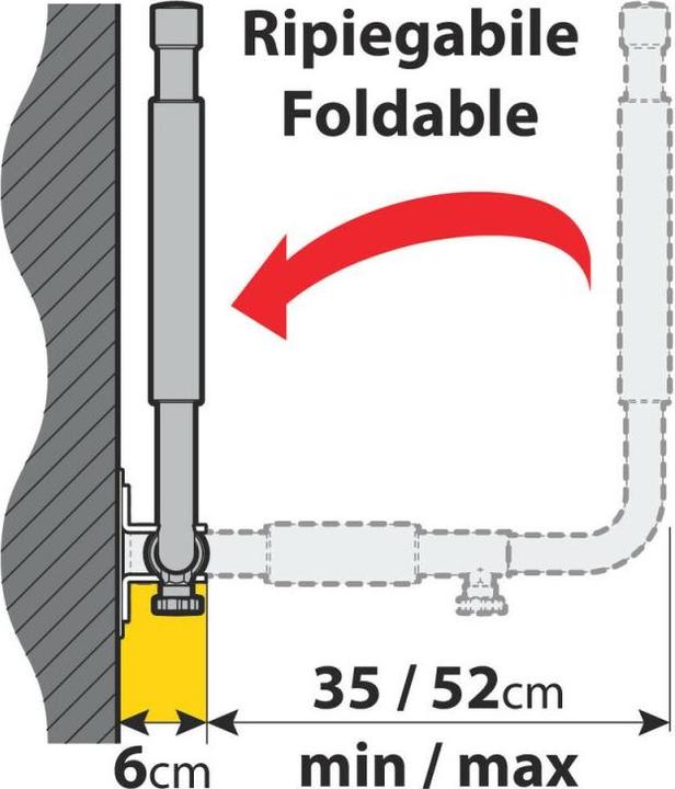 Produktbild Nordrive Wandhalter für Dachbox