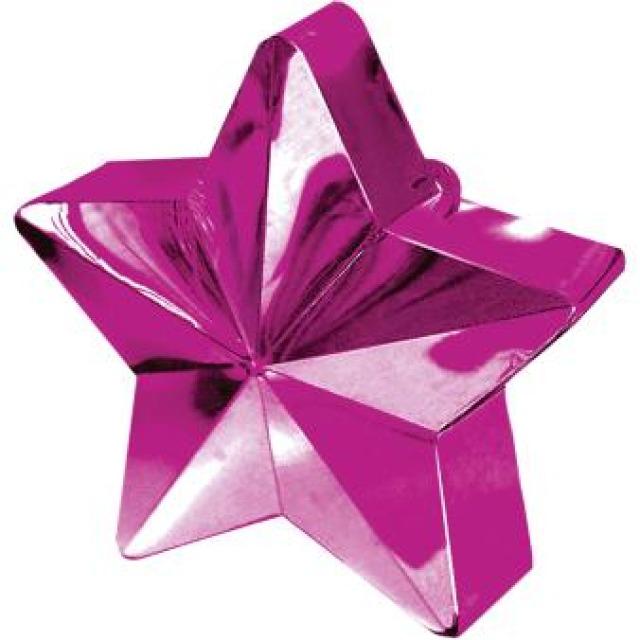 Amscan Balloon Weight Star Magenta 150g