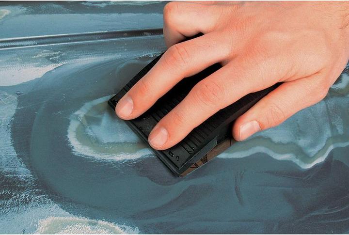 Produktbild wolfcraft Schleifpapierbogen für Metall/Lack, Nass/Trockenschliff, Körnung 180 (180)