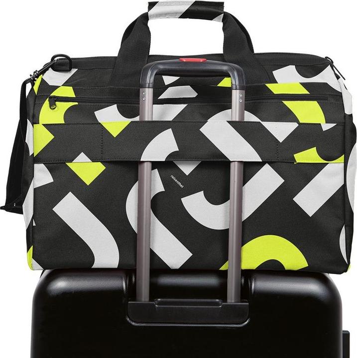 Actual product image reisenthel Allrounder L Pocket Bold Signature Yellow - Versatile doctor's bag for travel, work and (Case)