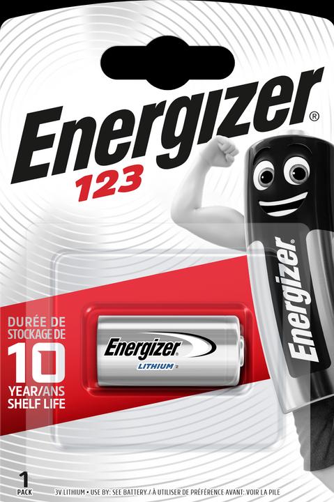 Energizer 123 (1 Stk., CR123A, 1500 mAh)
