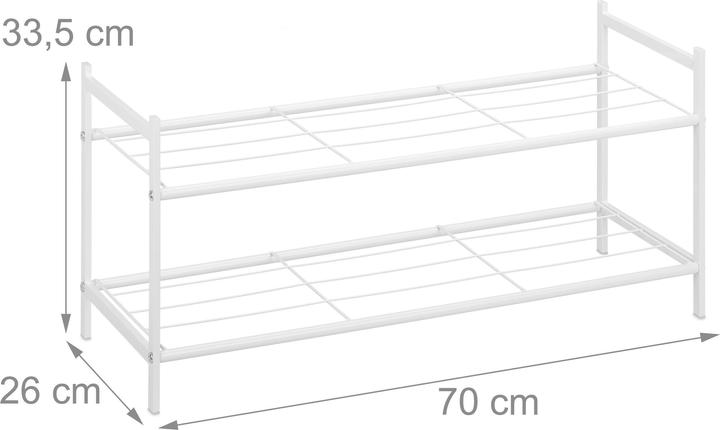 Actual product image Relaxdays Baylee (70 x 26 x 33.5 cm)