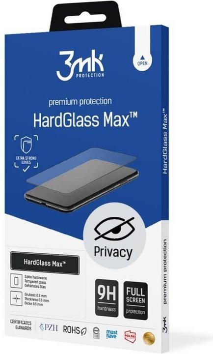 Actual product image 3MK Hardglass Max Privacy Eye Protection Film (1 Piece, Apple iPhone 12)