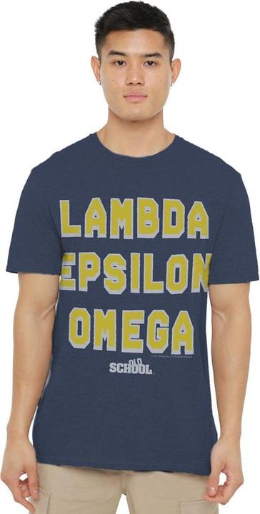 Actual product image Old School Unisex Adult Fraternity T-Shirt (M)