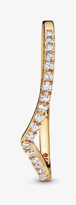 Produktbild Pandora Shine Sparkling Wishbone Ring (54)