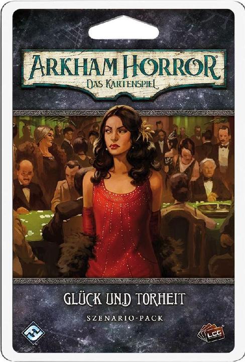 Produktbild FFG FFGD1173 - Arkham Horror: Fortune und Folly, Kartenspiel, 1-4 Spieler, ab 14 Jahren (DE-Erweiterung) (Deutsch)