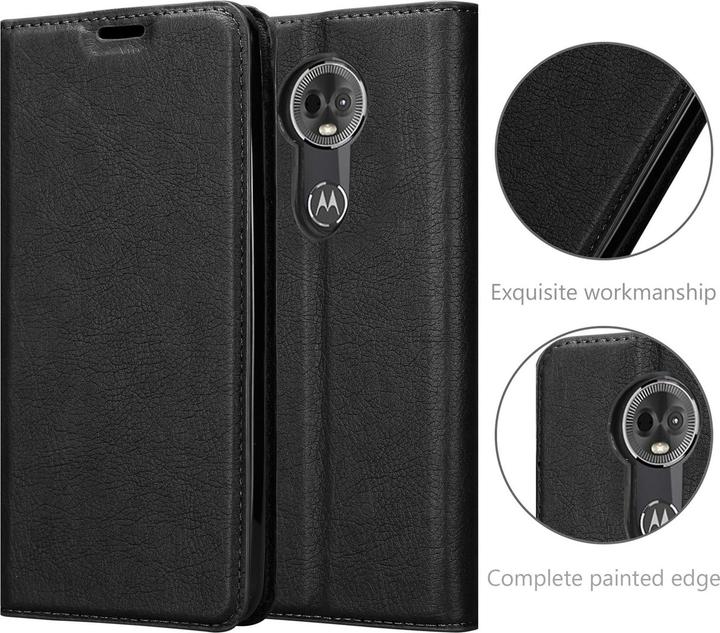Productafbeelding Cadorabo Boek Onzichtbare Magneethoes (Motorola Moto E5 Plus)