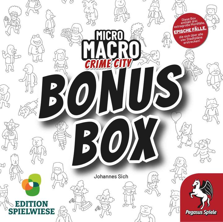 Image du produit Pegasus MicroMacro : Crime City - Bonus Box (Allemand)