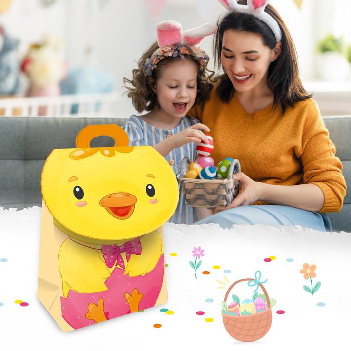 Produktbild Geschenktasche mit Verschluss Küken (Geschenktüte, 1 x)