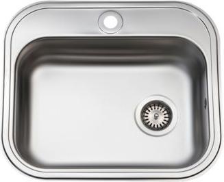 Actual product image Juvel Intra køkkenvask BMK480B1 480 x 340 mm mat med strainer