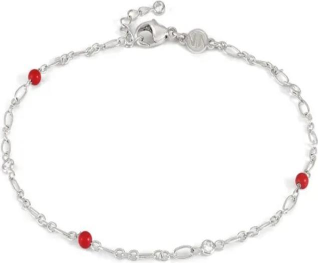 Produktbild Nomination Fusskettchen Anklets in Silber mit Korallensteinen (Silber 925, 26 cm)