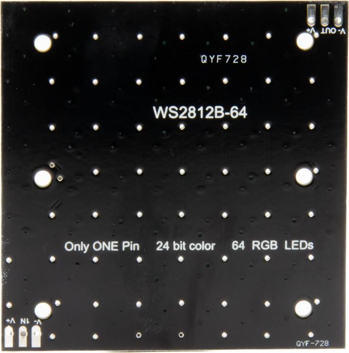 Image du produit Purecrea NeoPixel NeoMatrix 8x8 - 64 WS2812 RGB LED
