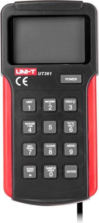Image du produit Uni-T Appareil de mesure Anémomètre avec fonction de mesure de la température UT361