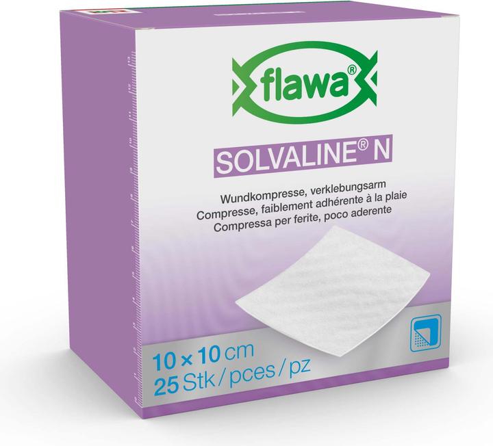 Immagine prodotto Flawa Solvaline N Kompressen 10x10cm steril