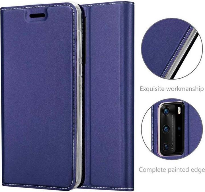Actual product image Cadorabo Book Classy Style Cover (Huawei P40 Pro+)