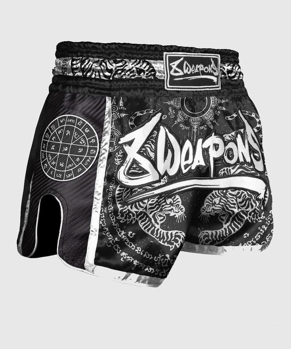 Image du produit 8Weapons 8 Weapons Muay Thai Shorts Carbon - Sak Yant Tigers (XXL)