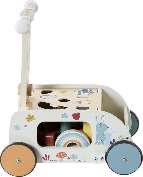 Produktbild Vertbaudet Baby 2-in-1-Lauflernwagen WALDFREUNDE aus Holz FSC®