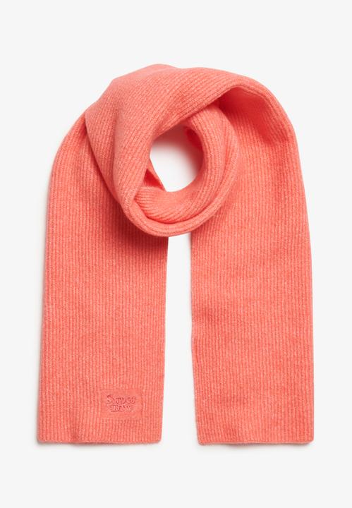Actual product image Superdry children's knitted scarf soft rib