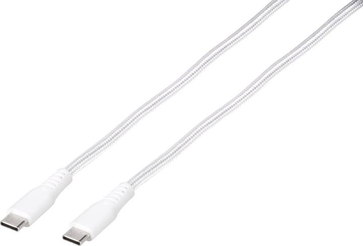 Immagine prodotto Vivanco cavo USB-C - ricarica USB-C LongLife 1,5 m, baltas (62398) (1.50 m, USB 3.2 Gen 2)