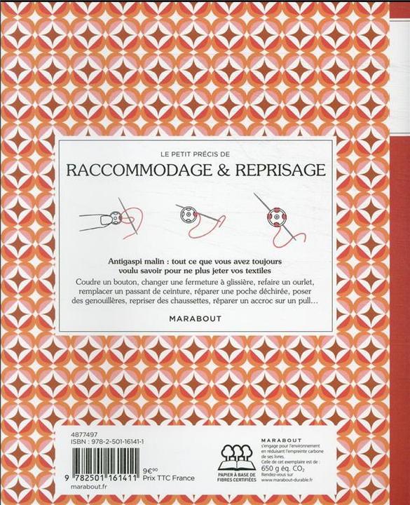 Produktbild Le petit précis de raccommodage & reprisage (Französisch, Bayard Marie-Noëlle, 2021)