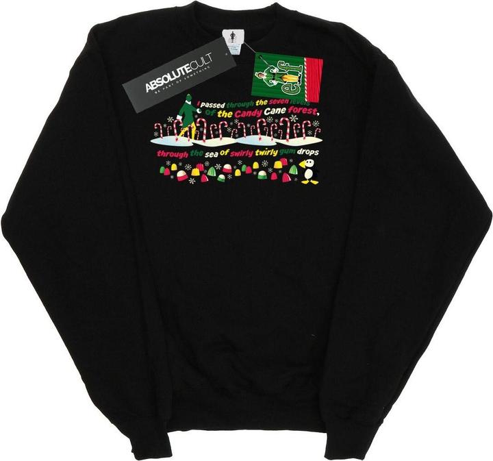 Immagine prodotto Elf Candy Cane Forest Felpa Ragazze (152, 158)