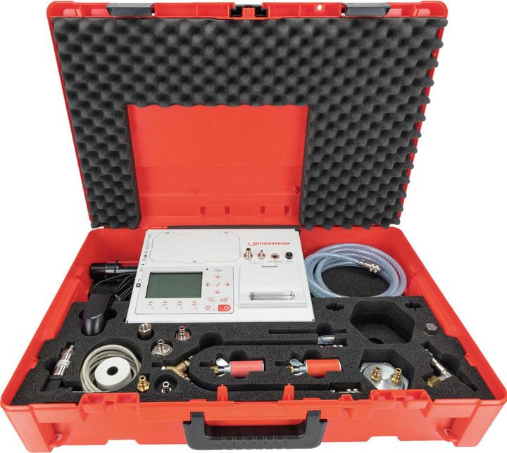 Produktbild Rothenberger Druck-/Leckmengenmessgerät ROTEST GW Professional Arbeitsbereich bis 20 bar
