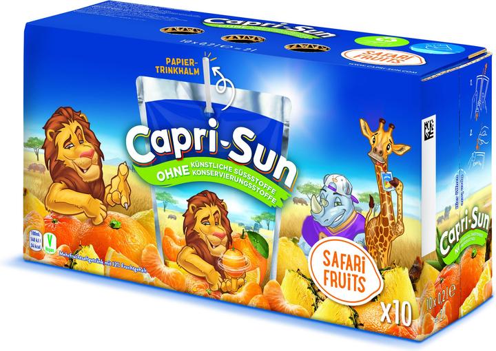 Produktbild Capri-Sun Safari Fruits (10 x 20 cl)