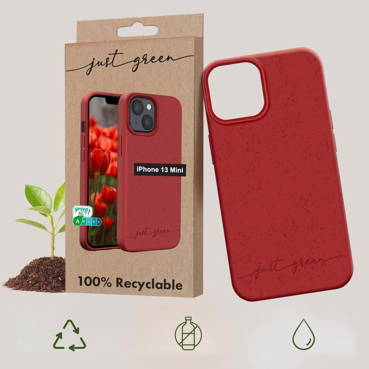 Produktbild Just Green Bio Case (Apple iPhone 13 mini)