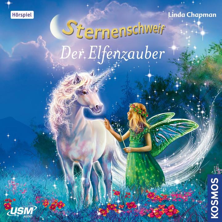 Actual product image Starry tail (episode 56): The elf magic (Linda Chapman, Henry Dahlke, Annette Gunkel, United Soft Media Verlag GmbH, Anita Hopt, German)