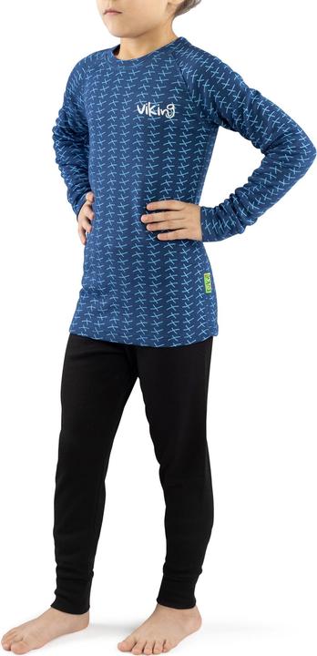Produktbild Vikingsports Viking Europe Nino Unterwäsche Set Kinder blau/schwarz (104)