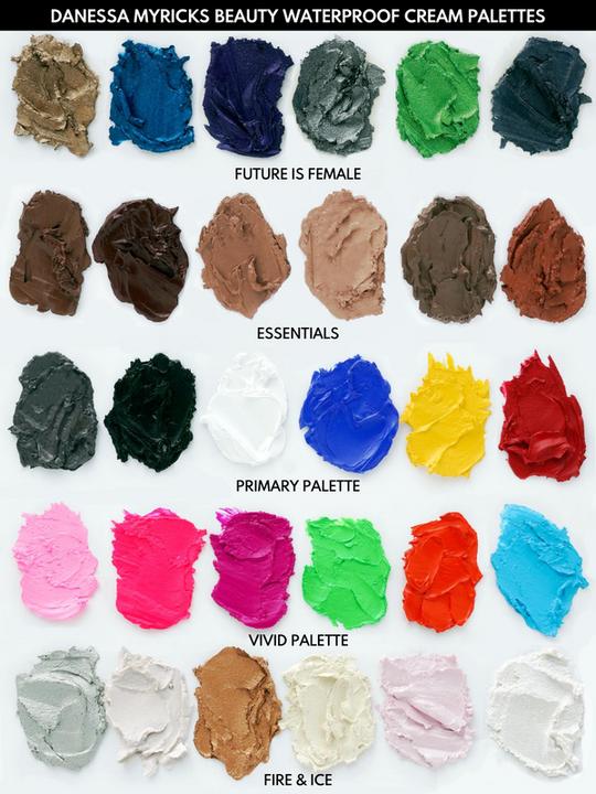 Image du produit Danessa Myricks Danessa Face - Essentiels de la palette de crèmes waterproof