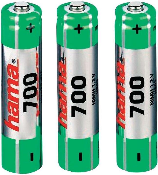 Image du produit Hama piles NiMH (1.20 V, 700 mAh)