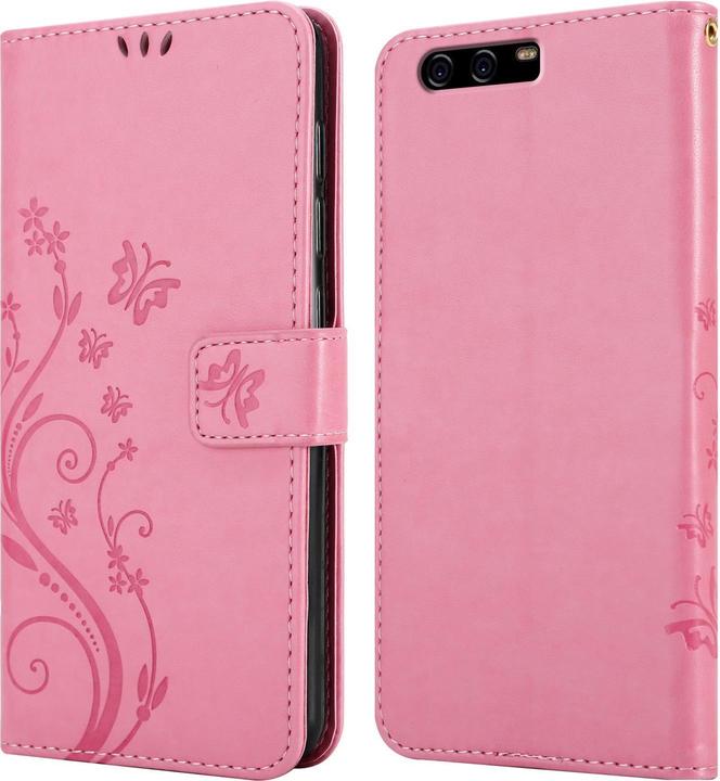 Actual product image Cadorabo Flower Book Cover (Huawei P10 Plus)