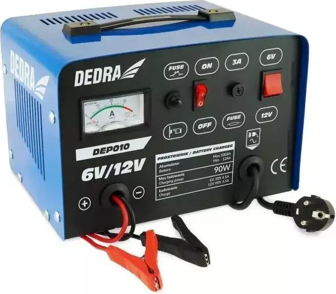 Actual product image Dedra DEP010 6/12 V 12-100 Ah (6V, 12V, 12 A)